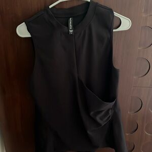 Athletic black tank